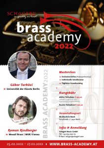 Masterclass - Brass Academy mit Gábor Tarkövi und Roman Rindberger @ Musikschule Mank